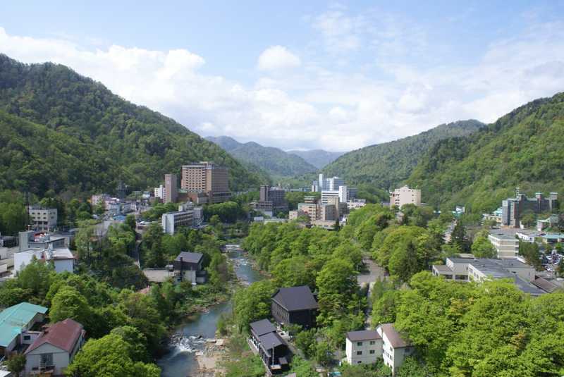 定山渓温泉の画像