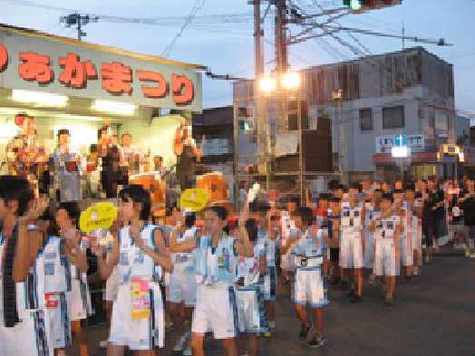 奥州水沢の花火大会の画像