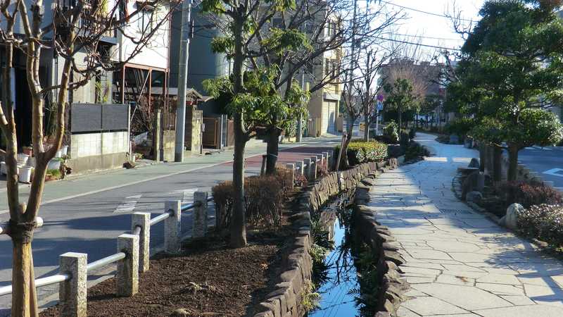 神領堀親水緑道の画像