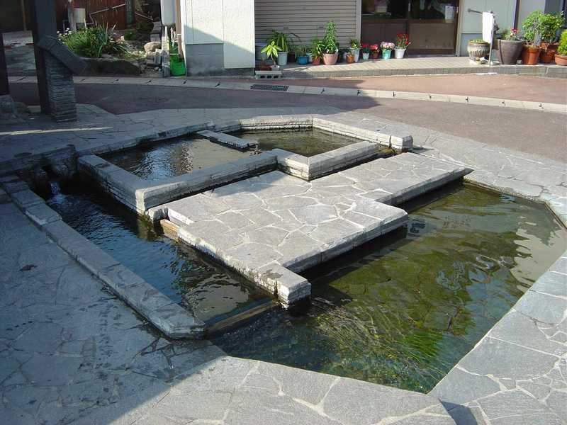 浜の川湧水の画像