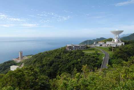 鹿児島宇宙センター内之浦宇宙空間観測所の画像