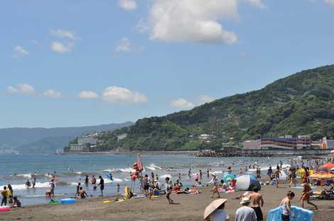 湯河原海水浴場の画像