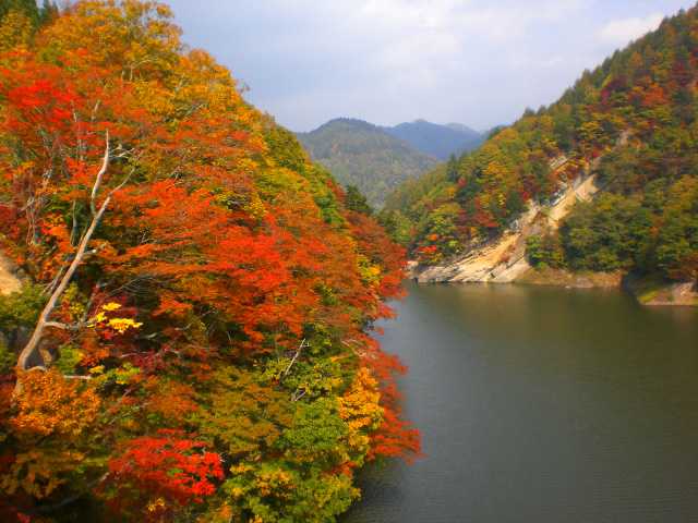 裾花渓谷の画像