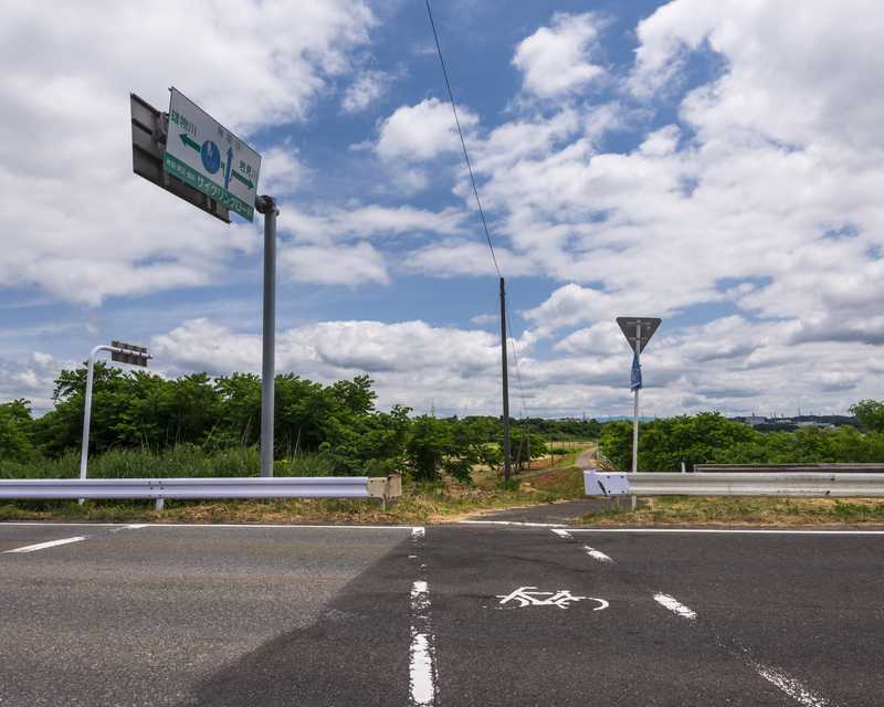 一般県道秋田河辺雄和自転車道線の画像