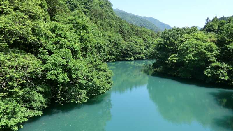 四万湖の画像