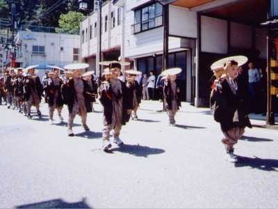 諏訪神社春季大祭大名行列の画像