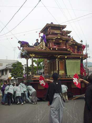 垂井曳山祭の画像