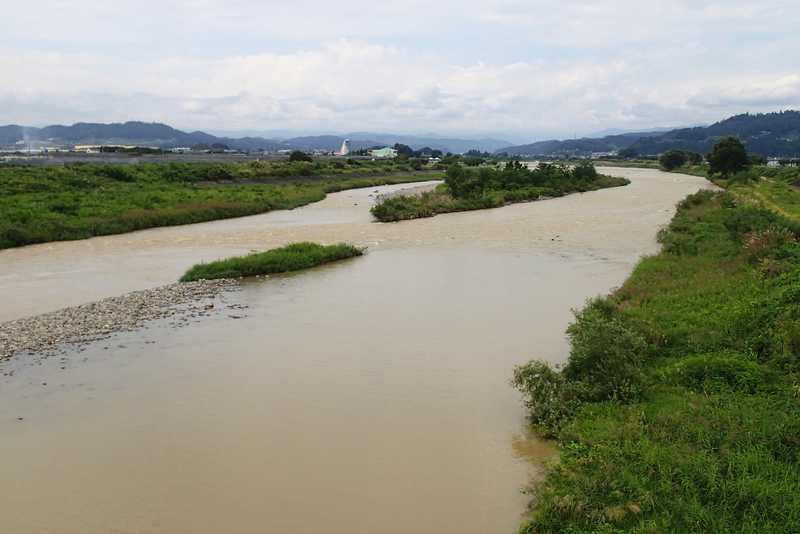 寒河江川の画像