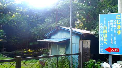 日向山荘鱒釣り場 日向山荘鱒釣り場の画像