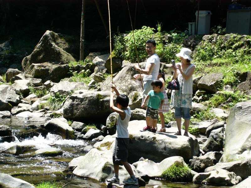 天城国際常設鱒釣り場の画像