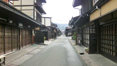 高山の古い町並の画像