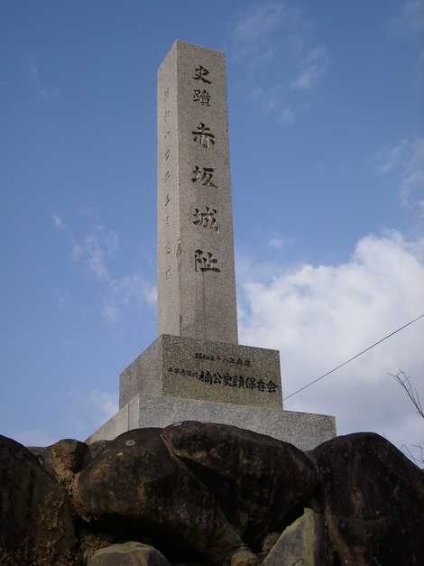 下赤坂城跡（国史赤阪城跡）の画像