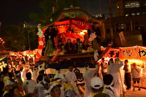 山崎八幡宮の本山神事の画像