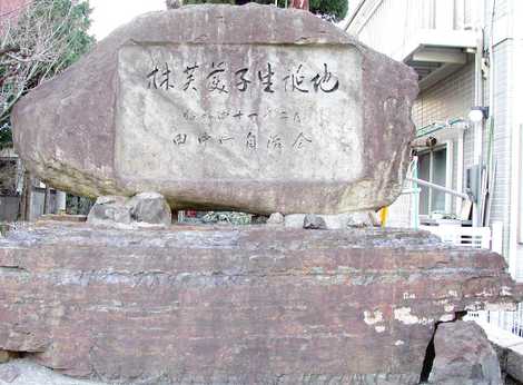 林芙美子生誕地の碑の画像