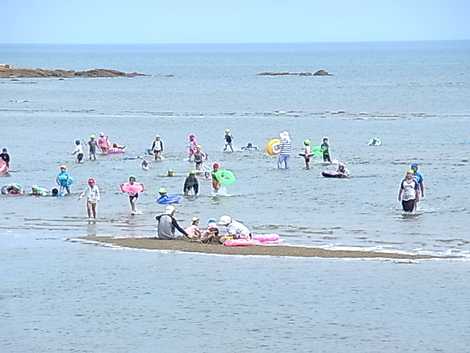 キワ・ラ・ビーチ（岐波海水浴場）の画像