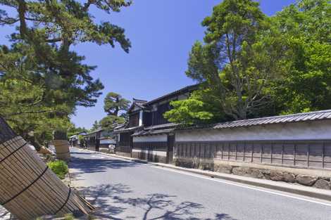 松江の景観地区（塩見縄手地区）の画像