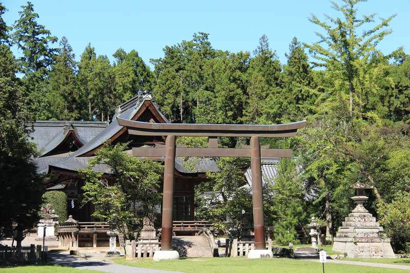 馬見岡綿向神社の画像