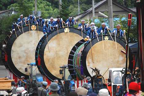 綴子神社例大祭の画像