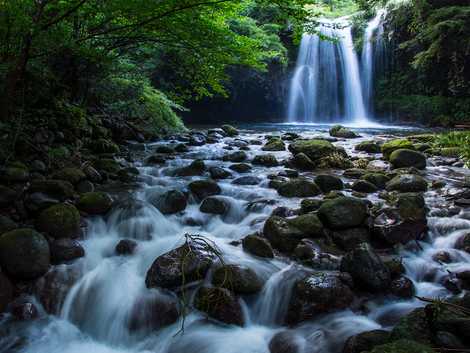 鮎帰りの滝の画像