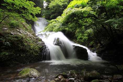 遅越の滝の画像