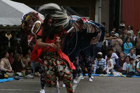 天神獅子舞祭りの画像