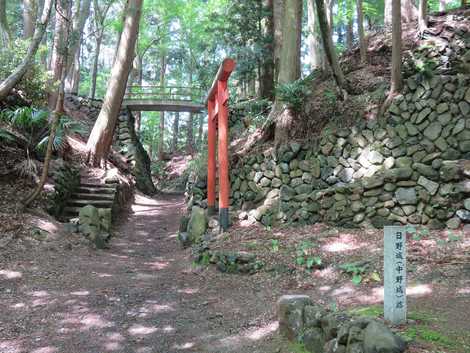 中野城跡（日野城跡）の画像