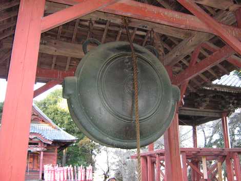 石山観音の大鰐口の画像