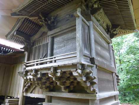 日吉神社本殿の画像