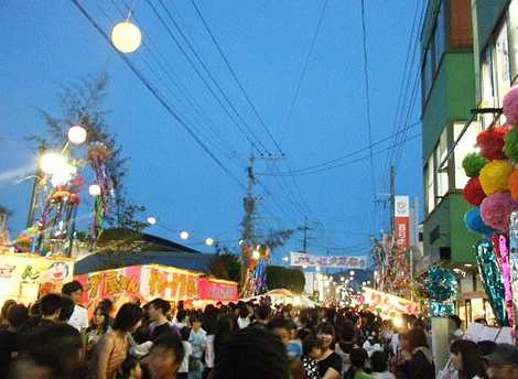 七夕夏祭りの画像