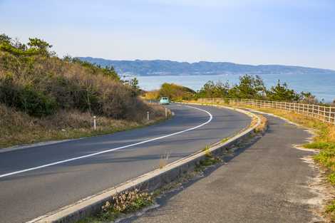 くにびき海岸道路の画像