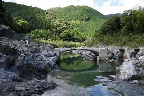 久喜の沈下橋の画像