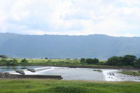 床島堰の画像