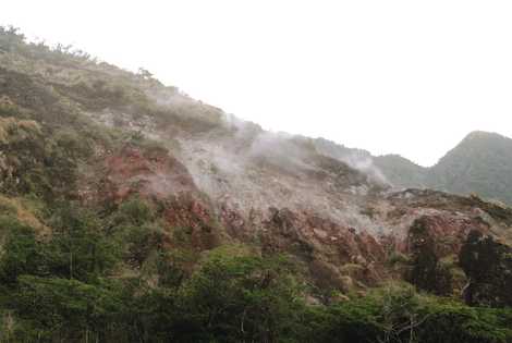 池之沢噴気孔群の画像