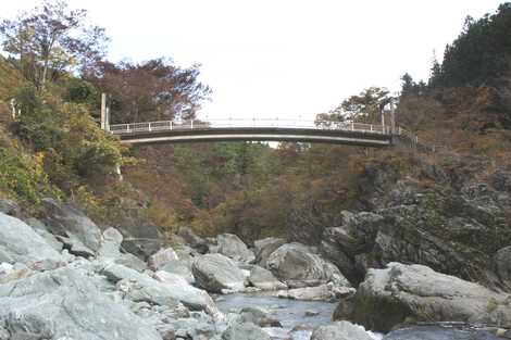 三波石峡の画像