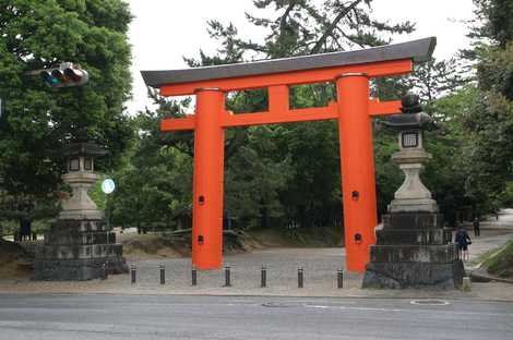 一之鳥居（春日大社）の画像