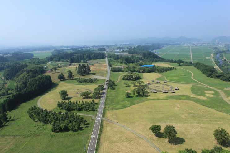 国指定特別史跡大湯環状列石の画像