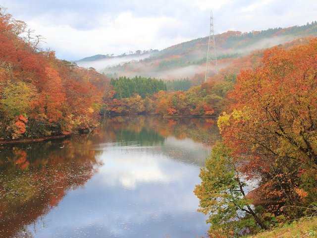 谷山自然公園 宮城県 宮城蔵王 白石 の紅葉情報 紅葉特集 ドコモ地図ナビ