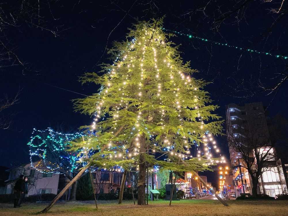 万灯山公園イルミネーション 島根県 温泉津 石見銀山 三瓶 イルミネーション特集19 ドコモ地図ナビ